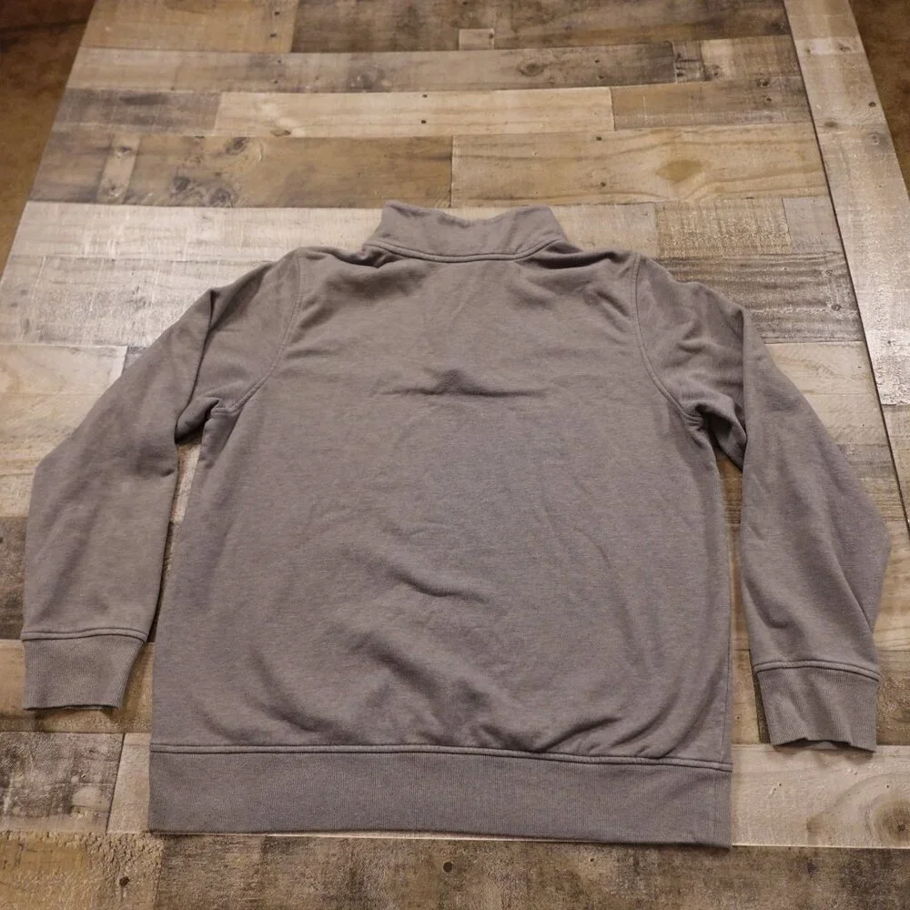 The North Face quarter snap mock neck sweater men's extra‎ large gray